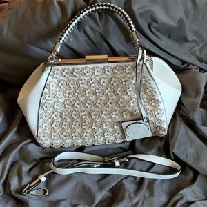 Catherine Malandrino floral satchel